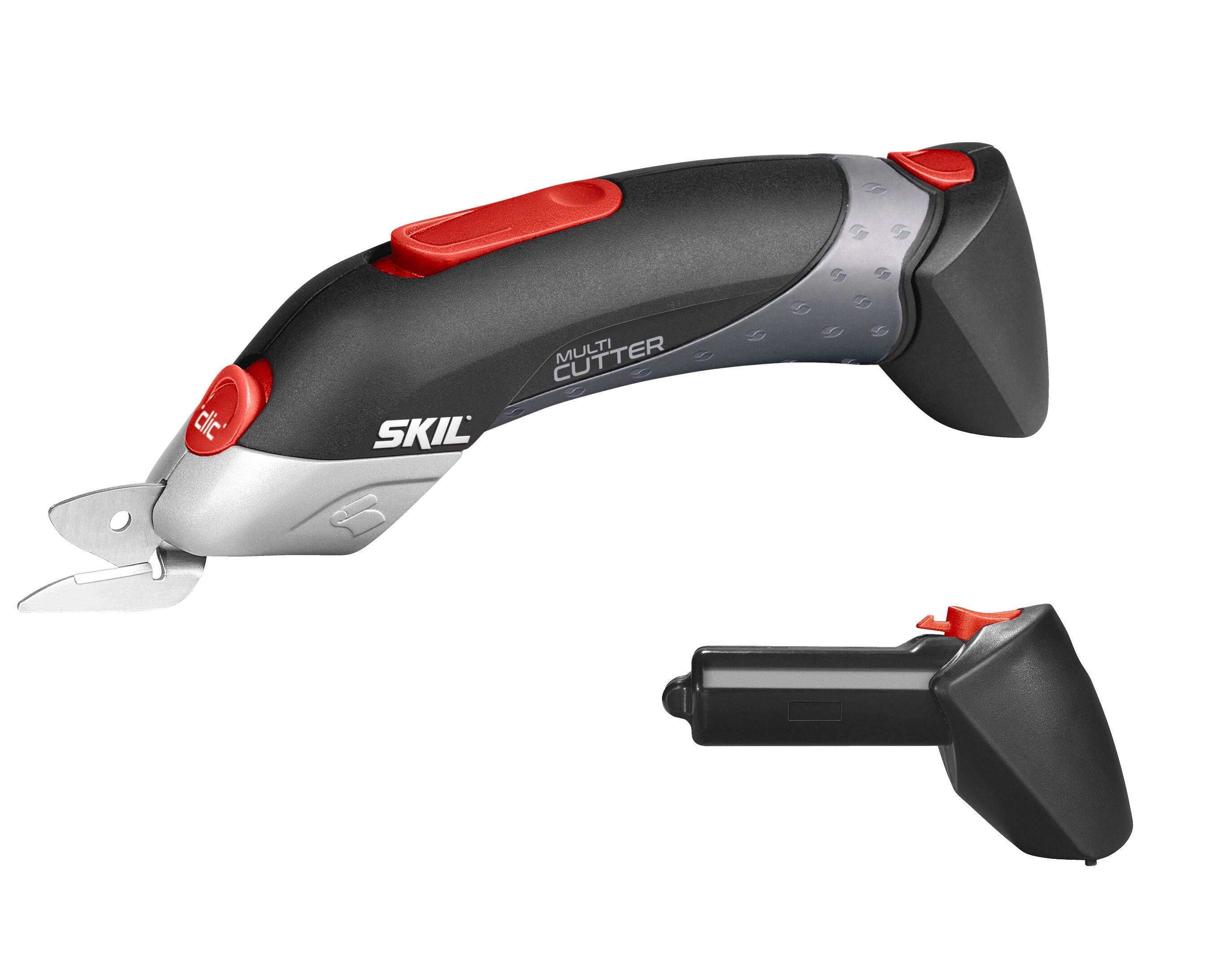 Skil Akku Schere Multi-Cutter 2900 AJ + 1 Scherenkopf 2 Akkus, Schneidwerkzeug 