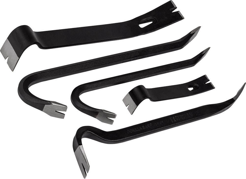 Roughneck Brecheisen / Nageleisen Set 5-teilig aus legiertem Stahl 484138 