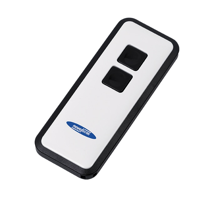 Novoferm Garagentor Handsender Mini-Novotron 522, 2 Kanal Sender, Schwarz/ Wei&curren; 