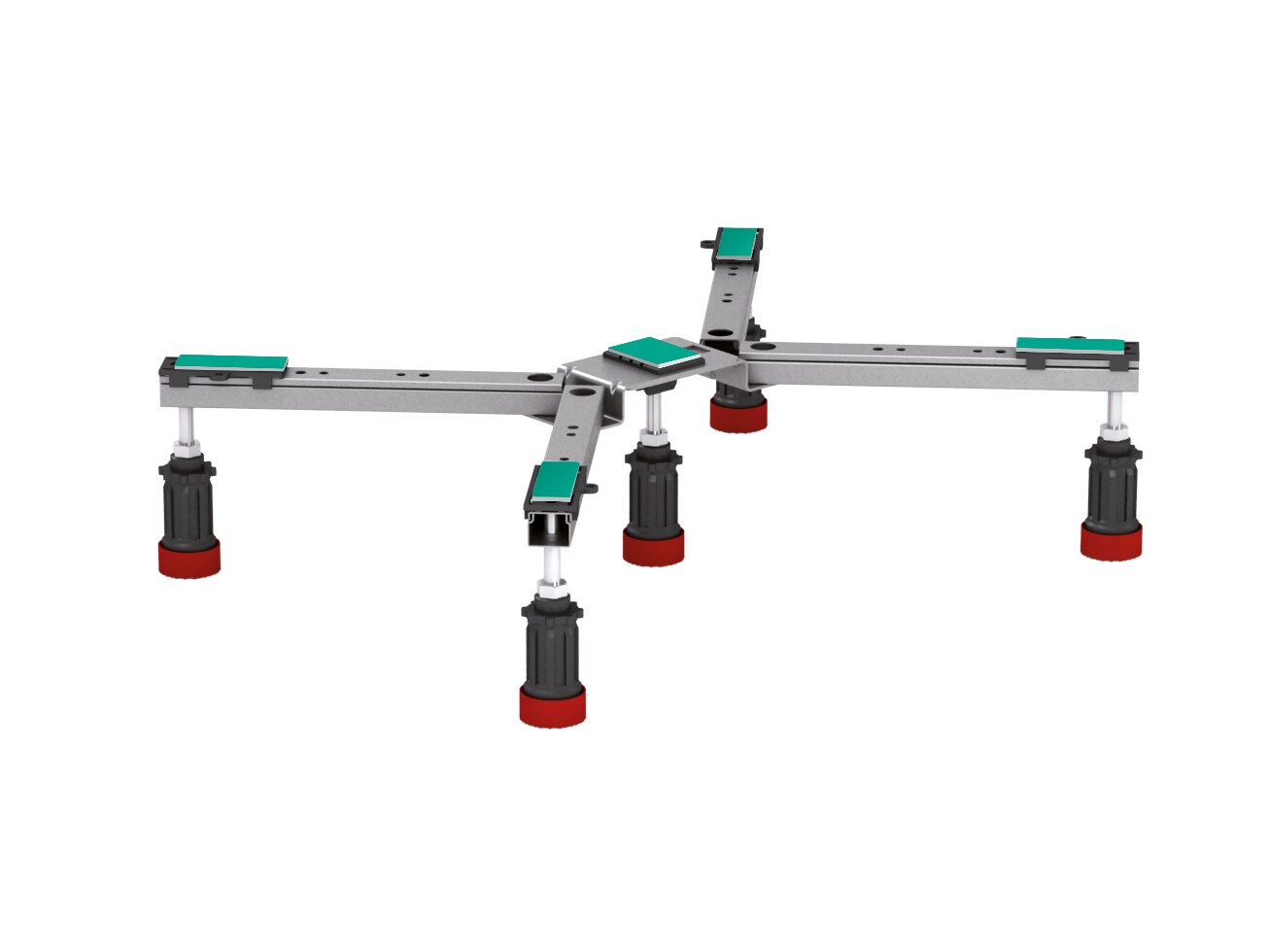 MEPA Brausewannenfu&szlig; (Wannenfu&szlig;, Duschwannenfu&szlig;) BW-5 Maxi mit ADS, universell 