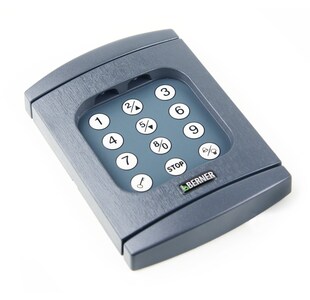 Berner Funk-Codetaster BHS591 Garagentorantriebe Tastatur beleuchtet 868 MHz 