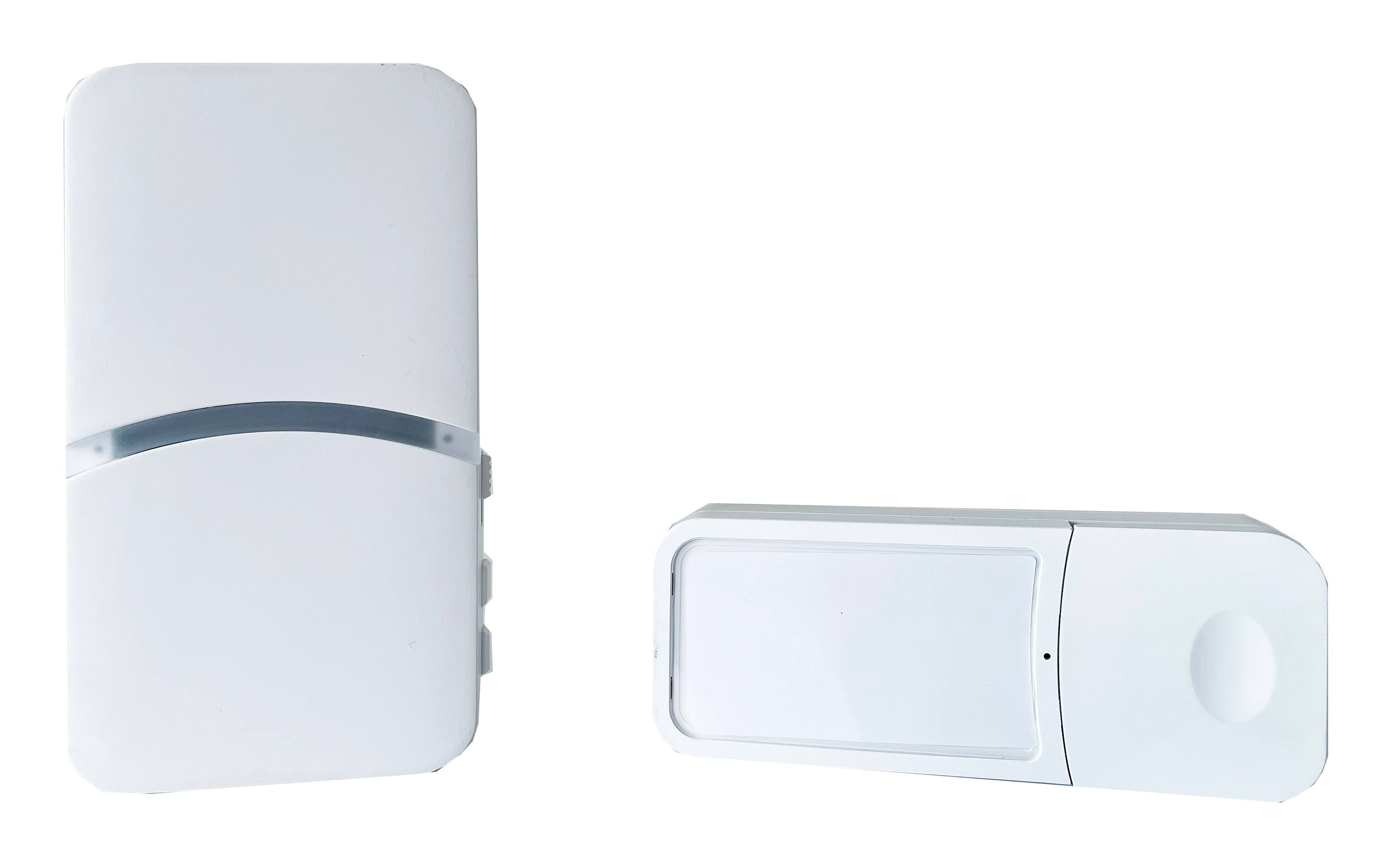 Heidemann Funkgong Set Piezo II 1 Empf&auml;nger 1 Sender Reichweite 100 m Lautst&auml;rke 