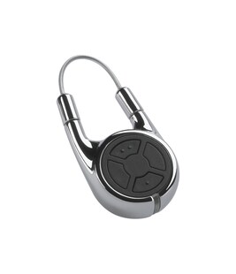 Hörmann Handsender HSD2 868-BS chrom SW-Europa 2 Tasten mit Schlüsselring 436775 