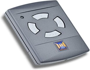 H?rmann 4-Tasten Mini Handsender HSM4, 40 MHz, Fernbedienung Tor Antrieb, 437014 