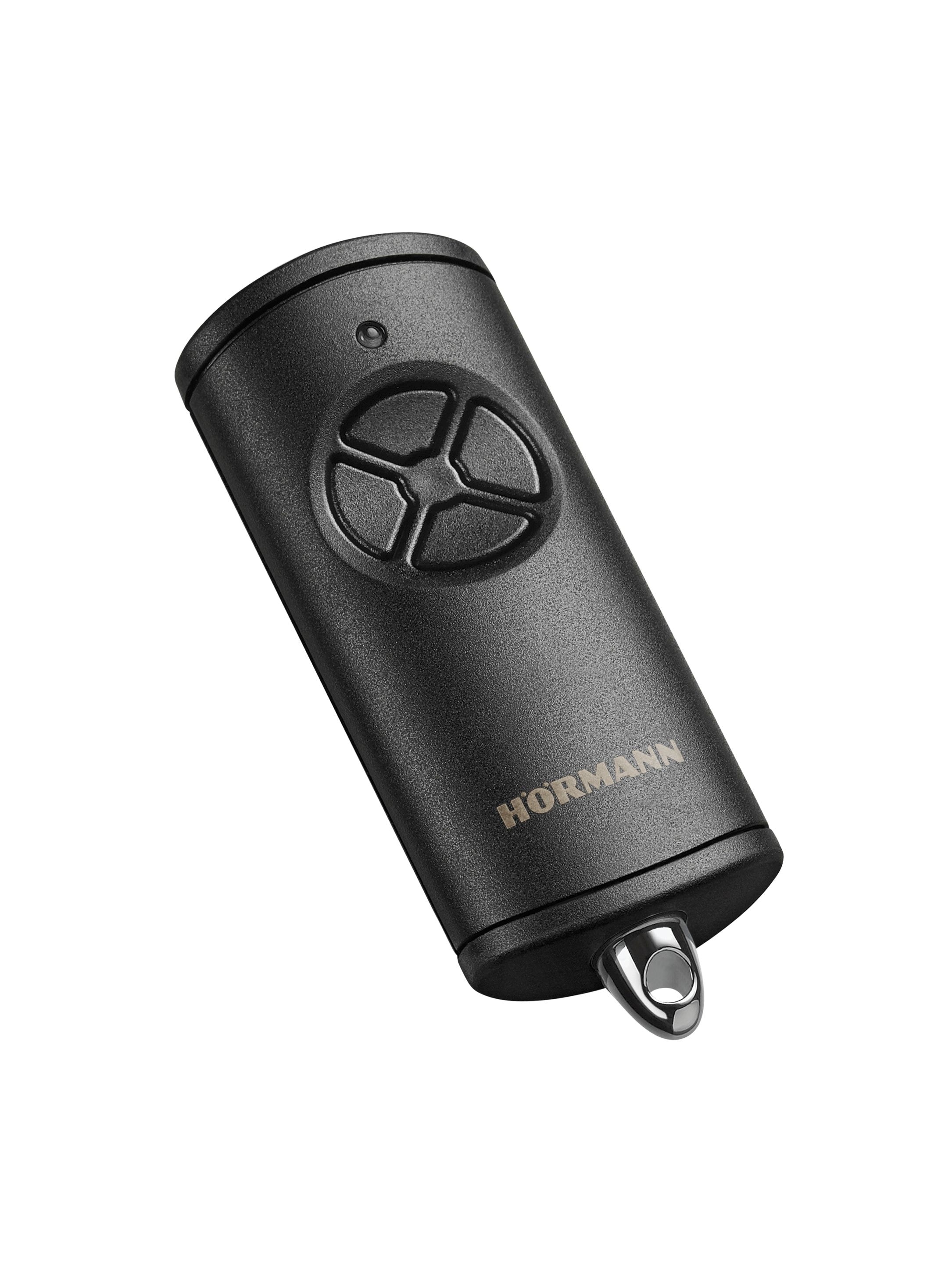 H&ouml;rmann Handsender HSE 4 BS, 4Befehl, Farbe schwarz, f&uuml;r Garagentorantriebe 