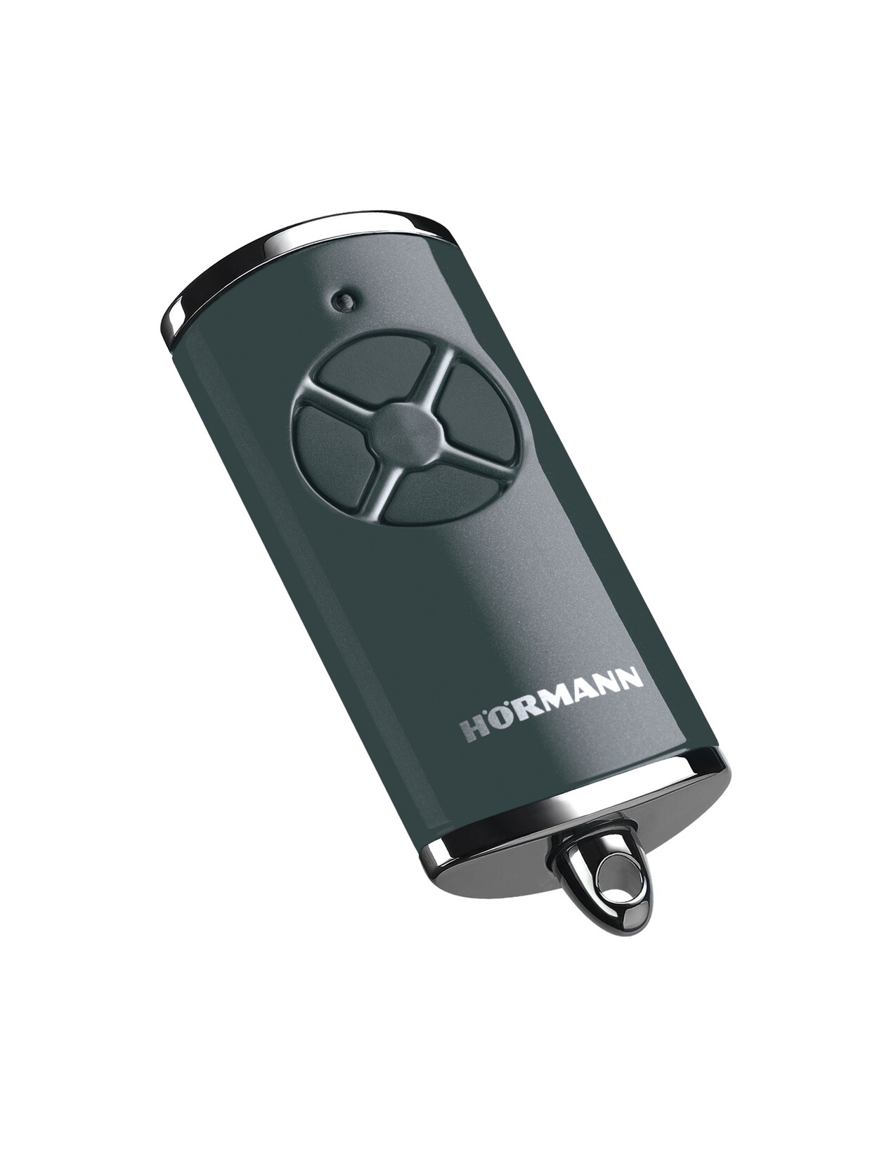 H?rmann Handsender HSE4 868-BS Hochglanz Chrom Anthrazitgrau Fernbedienung