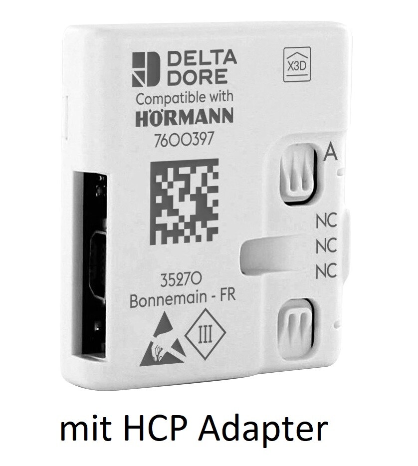 H&ouml;rmann DeltaDore Gateway+ HCP Adapter f&uuml;r SupraMatic RotaMatic Antrieb 
