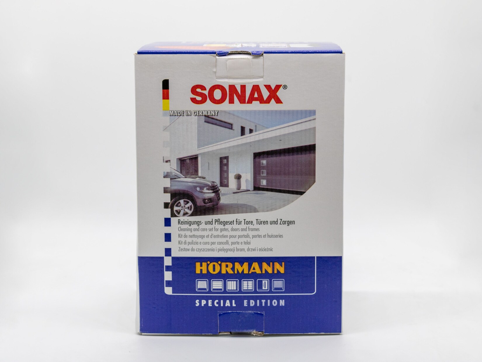 SONAX Reinigungs- und Pflegeset 7-teilig Politurset, Schwämme für Tore