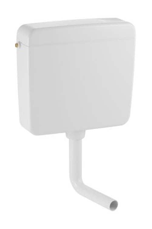 Geberit AP Sp&uuml;lkasten AP 127, Sp&uuml;l-Stopp-Sp&uuml;lung, Farbe wei&szlig; alpin 