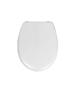 Hamberger WC-Sitz Toilettensitz Fago weiß Scharnier Edelstahl B0302Y - 527653 