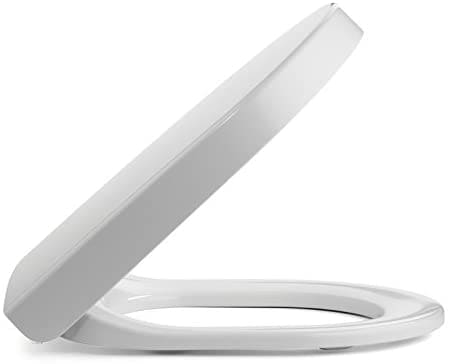 Pressalit WC-Sitz mit Absenkautomatik, Toilettensitz Duroplast Deckel Wrap-over 