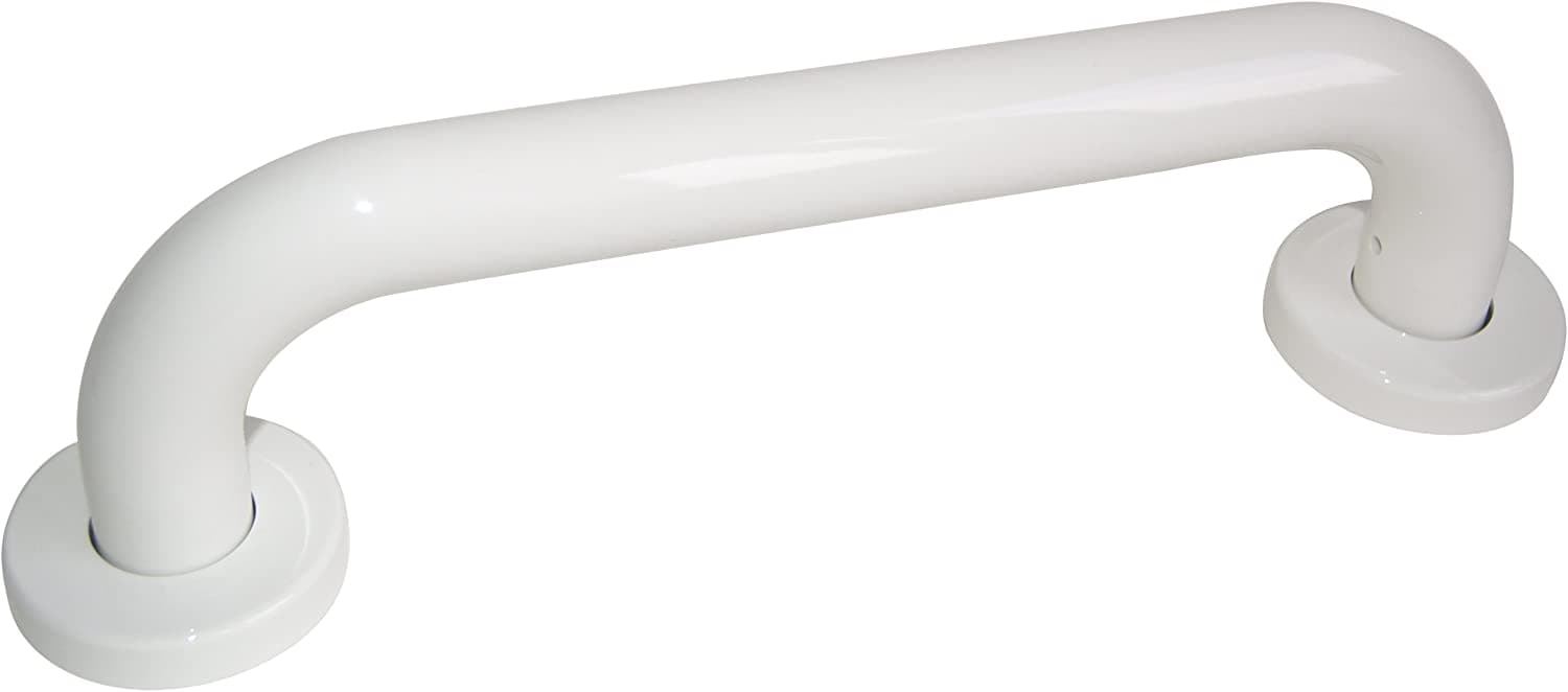 Hewi Wannengriff Serie 477 mit Rosette, &uuml; 60 mm, reinwei&szlig; Badewannengriff 