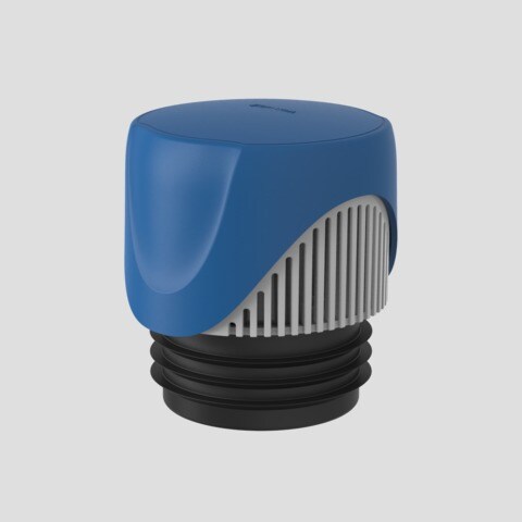 SANIT Rohrbel&uuml;fter ventilair DN 70-100 mit Frostschutzhaube + &Uuml; bergangsdichtung 