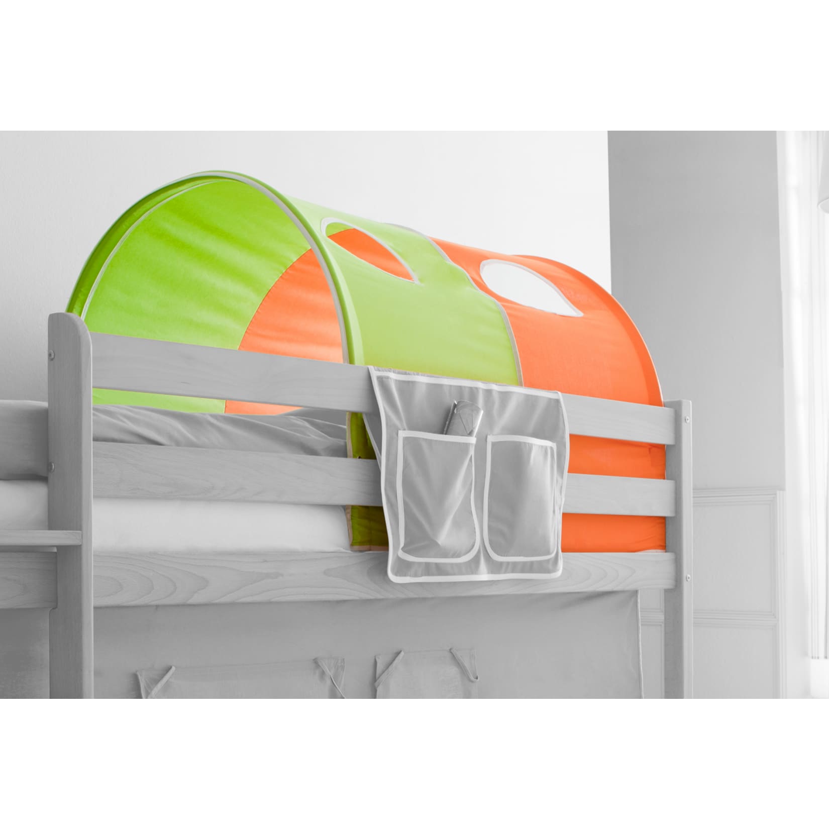 TiCAA Tunnel f&uuml;r Hoch- und Etagenbetten Baumwolle 