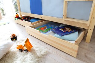 TiCAA Schubkasten 2er-Set "Marcel" Natur 