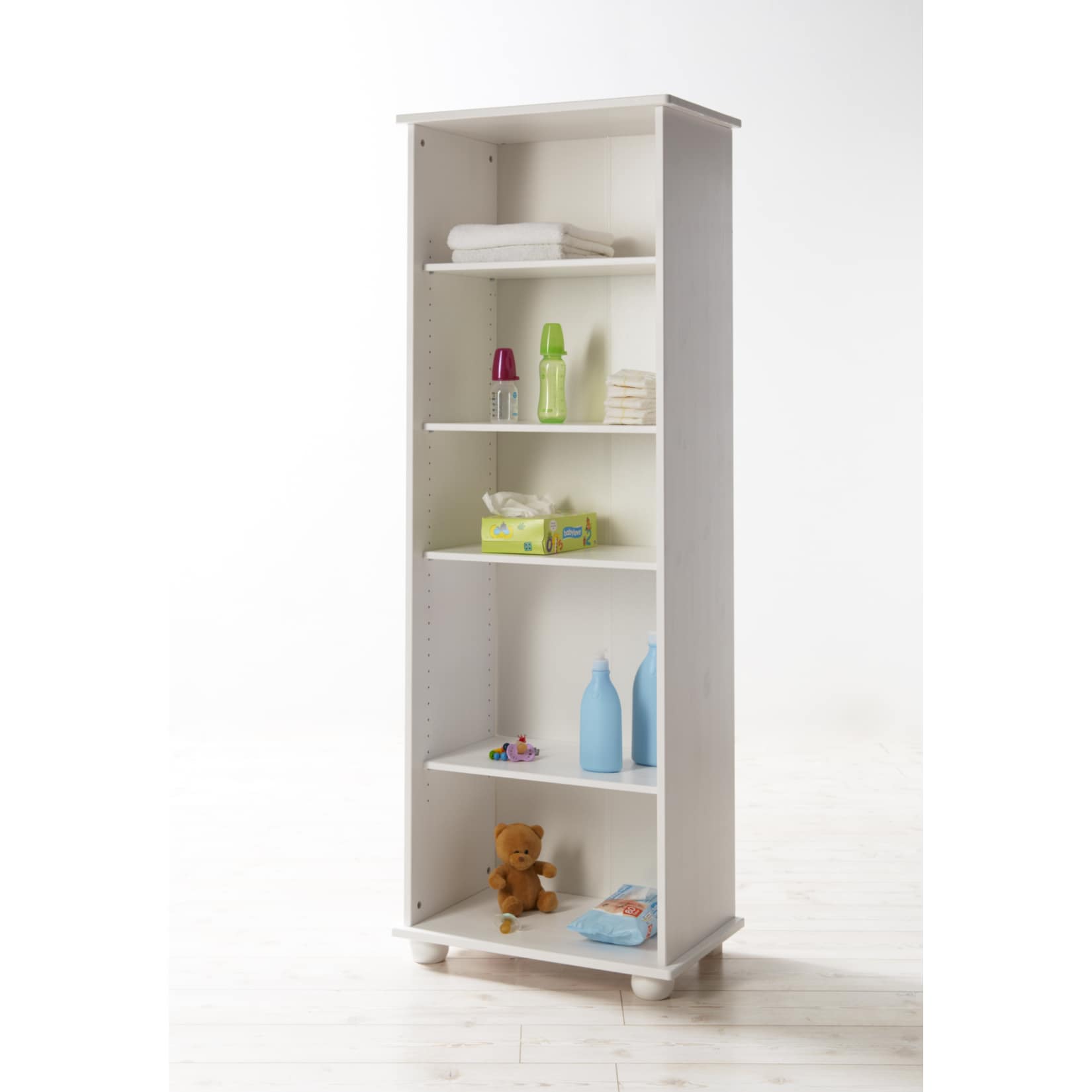 TiCAA Standregal Adam Kiefer Wei&szlig; 