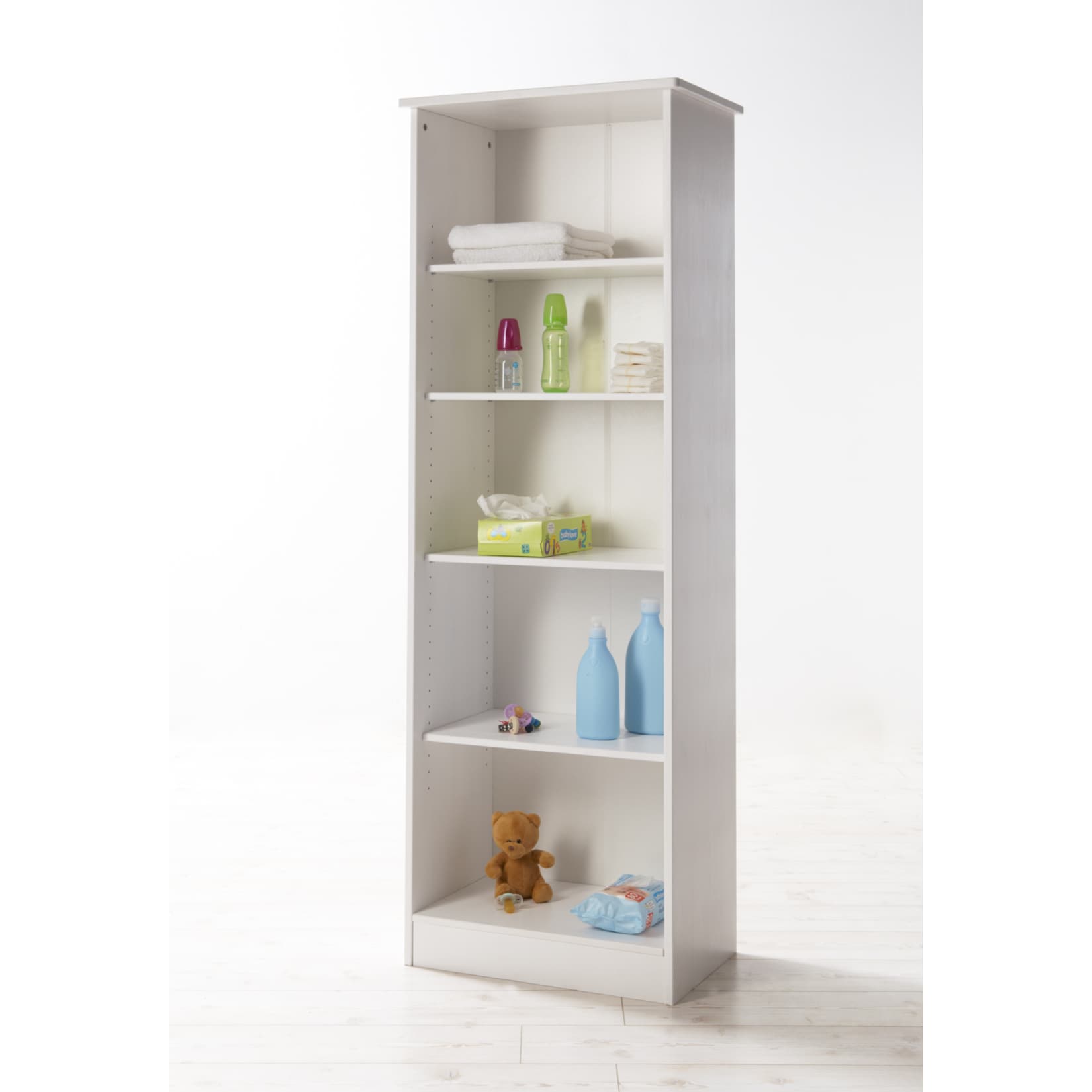 TiCAA Standregal Moritz Kiefer Wei&szlig; 