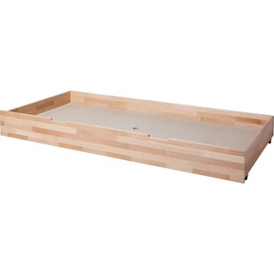 TiCAA Schubkasten Zusatzbett "Robby" Buche Natur 