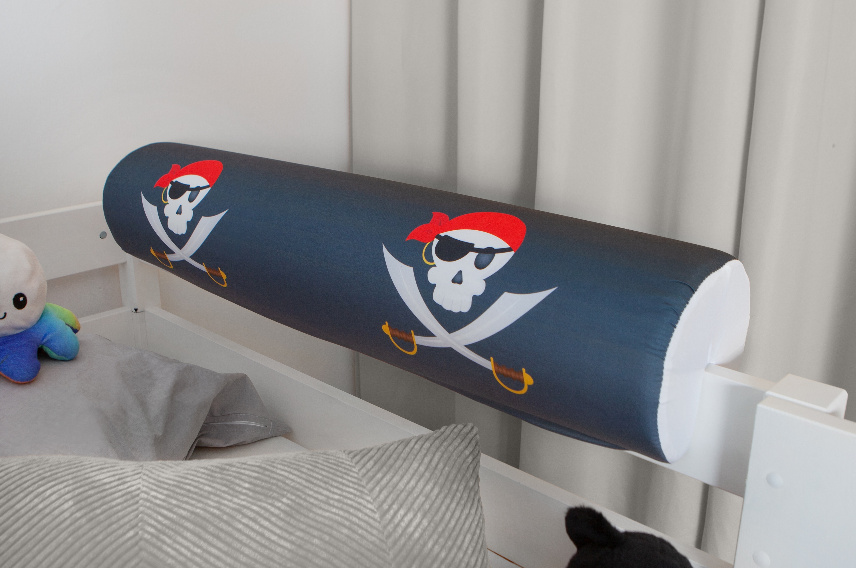 TiCAA Nackenrolle "Pirat Luan" f&uuml;r Hoch- und Etagenbetten 