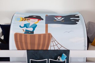 TiCAA Tunnel "Pirat Luan" für Hoch- und Etagenbetten 