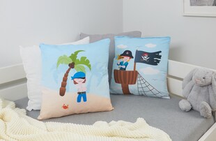 TiCAA Kinder Kissen-Set "Pirat Luan" 