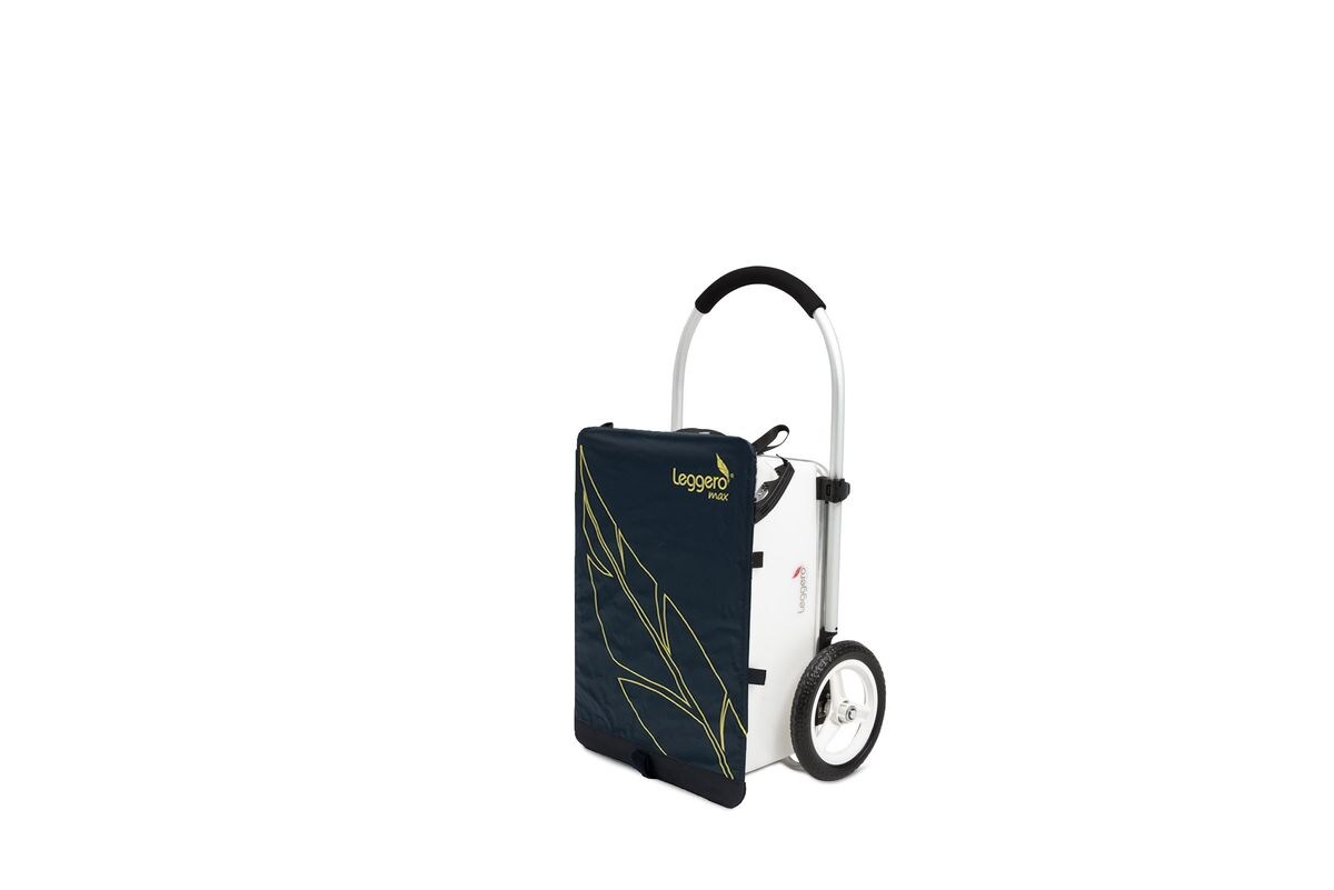 Trolley Max - Einkaufswagen marine/gelb leuchtend