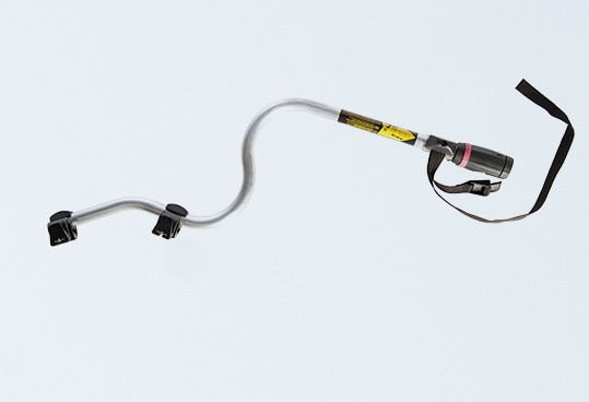 Deichselset max, Weberdeichsel mit R&uuml;ckstrahler 