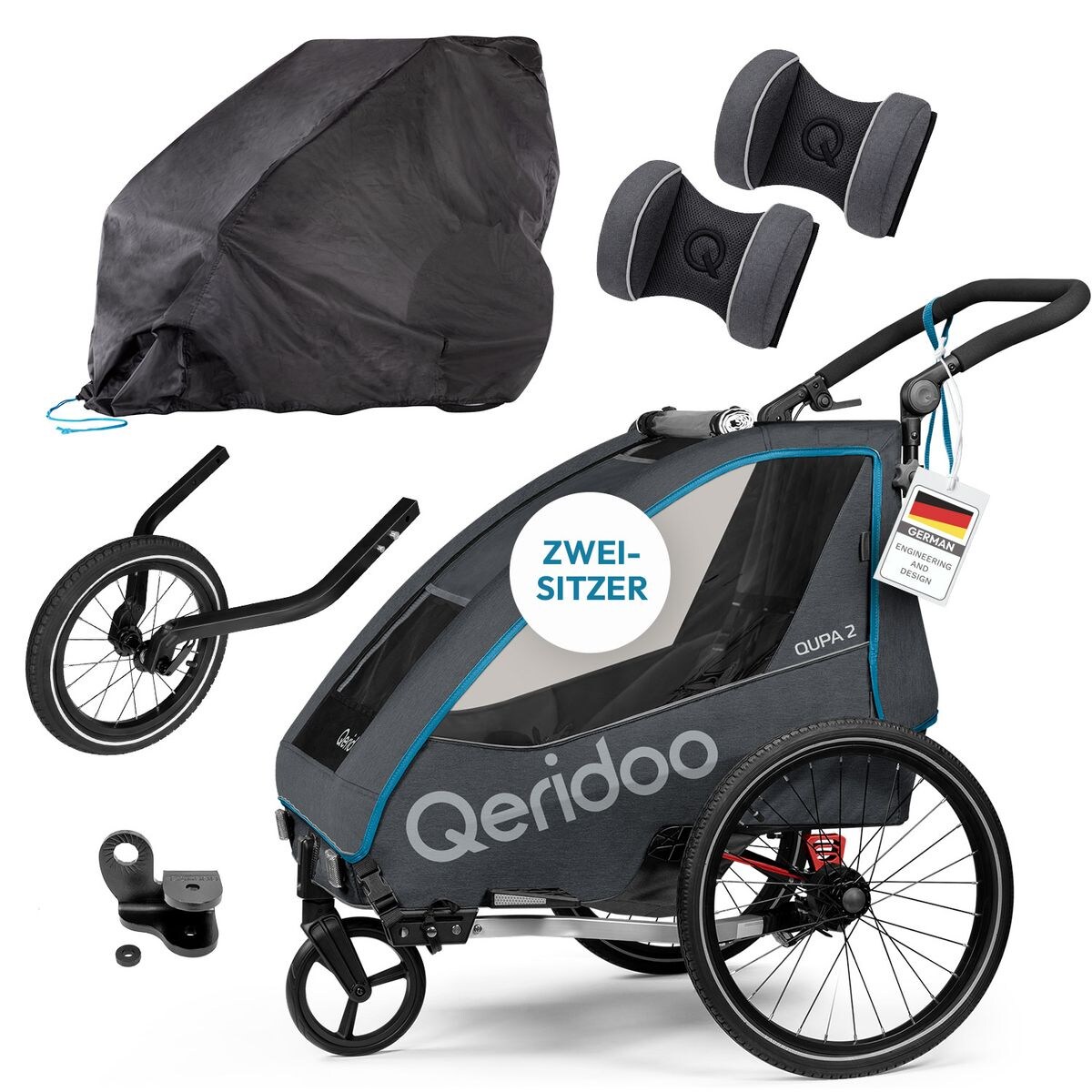 QUPA 2 Blue Comfort Sport Set