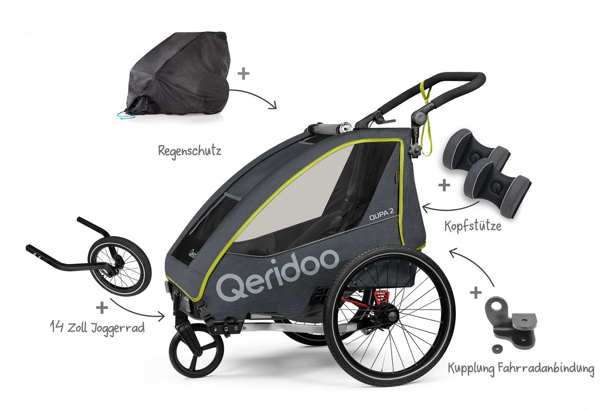 QUPA 2 Lime Comfort Sport Set 