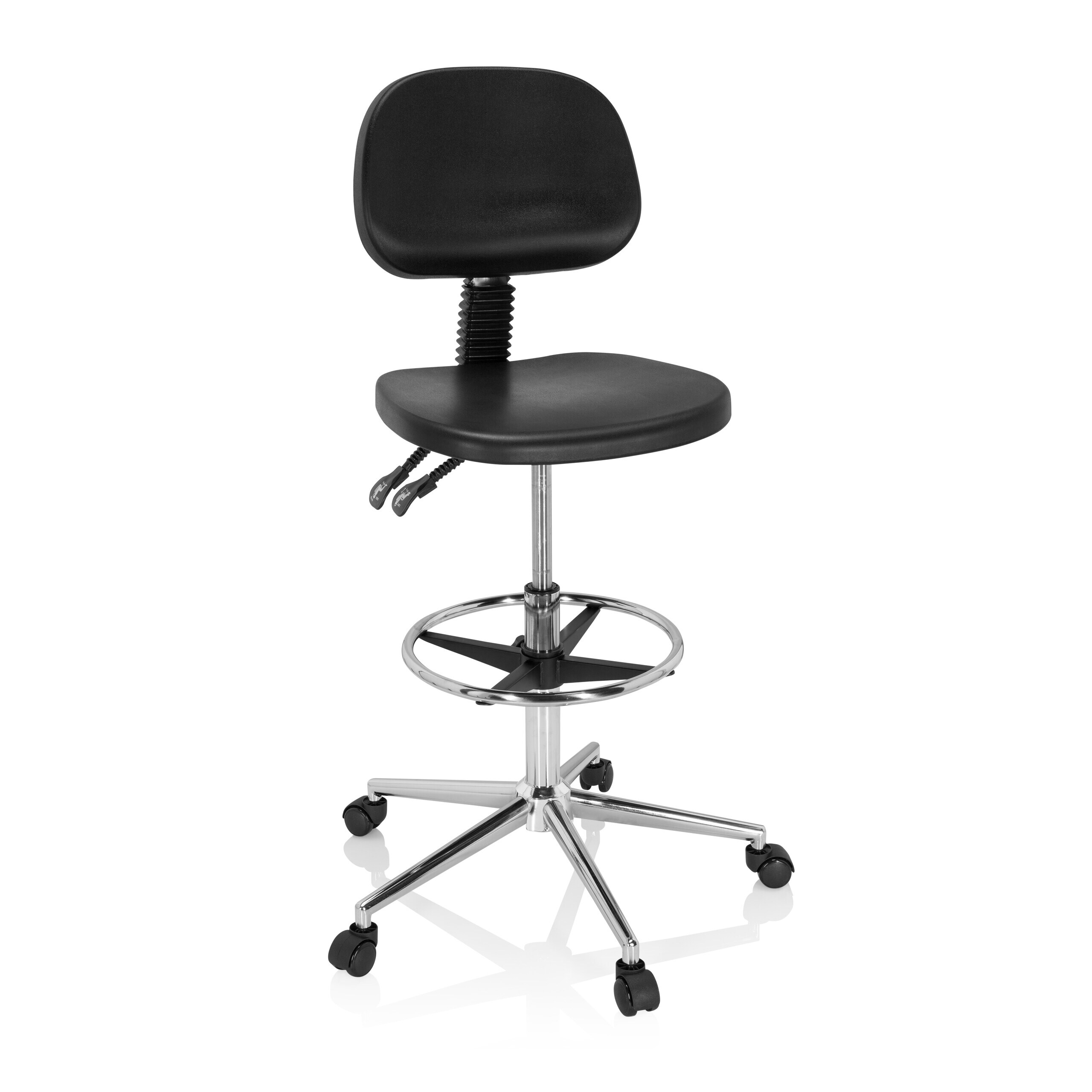 hjh OFFICE Counterstuhl TOP WORK 24 I Hartschaum ohne Armlehnen - Bild 1
