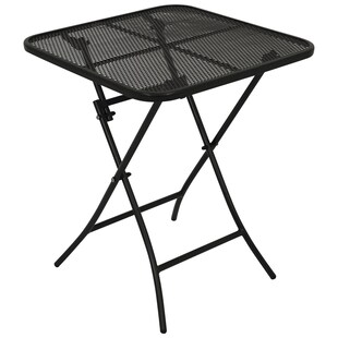 DEGAMO Klapptisch RIVO 60x60cm, Streckmetall eisengrau 