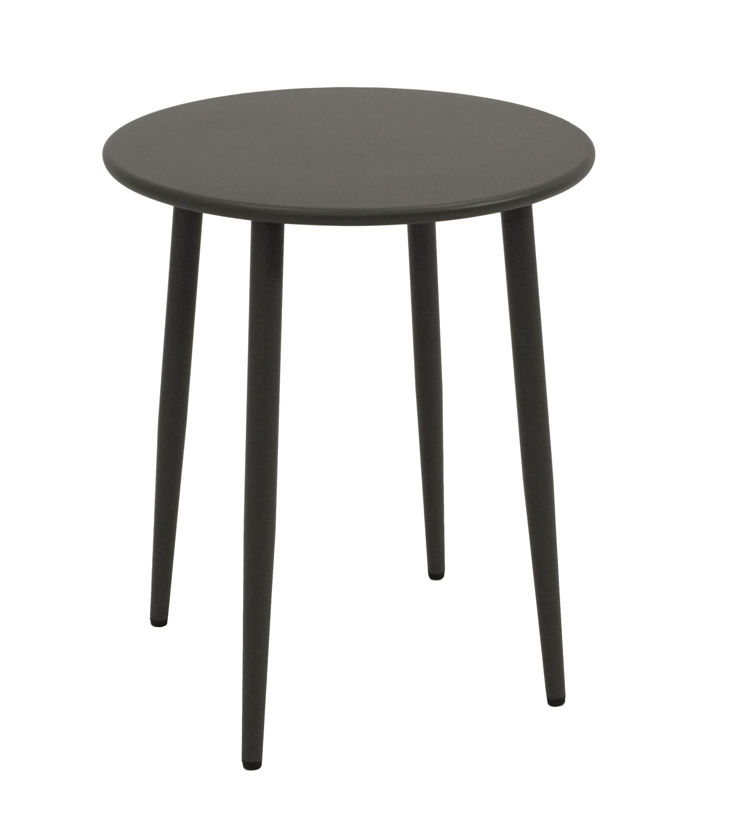 DEGAMO Bistrotisch DENVER 60cm rund, Metall anthrazit 