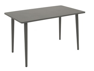 DEGAMO Tisch DENVER 70x120cm, Metall grau 