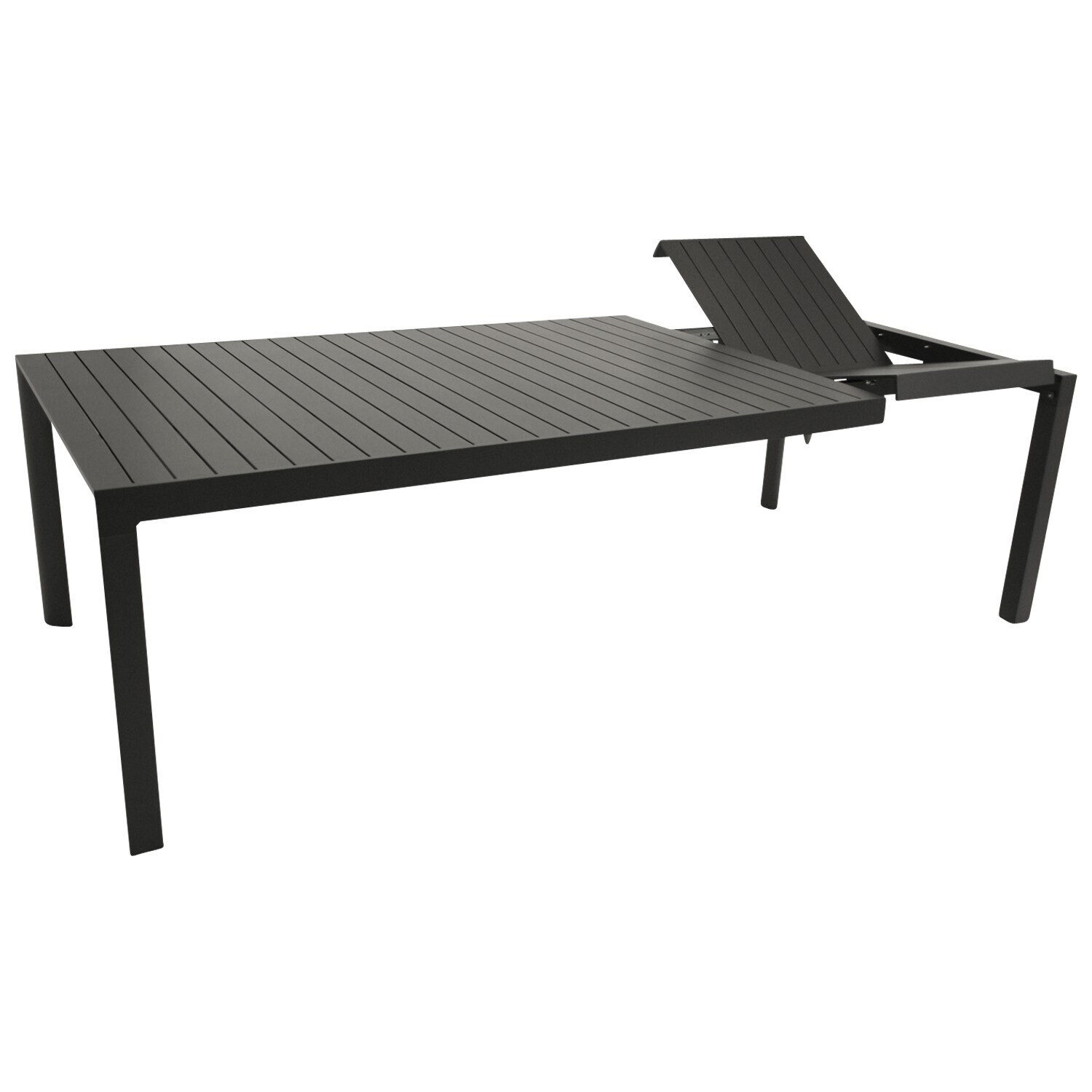 Ausziehtisch LAGOS XL 195/255X120cm, Aluminium anthrazit