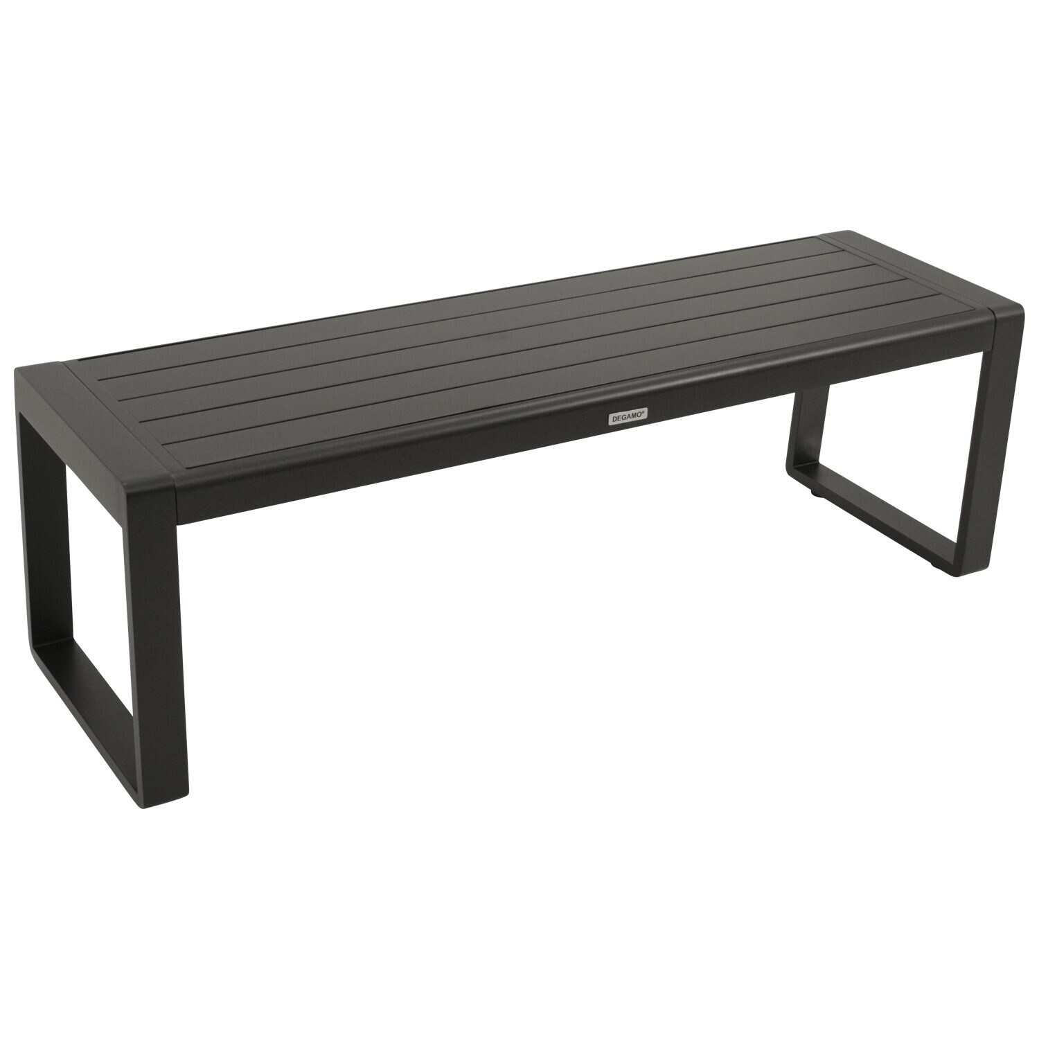 Hockerbank RIVA 3-sitzer, Aluminium anthrazit