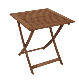 DEGAMO Klapptisch CORDOBA 70x70cm, Eukalyptus geölt 