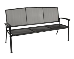 DEGAMO Bank RIVO 3-sitzer, Streckmetall eisengrau 