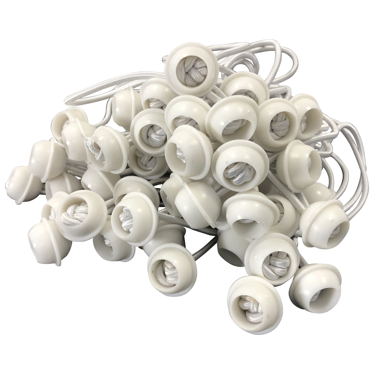 DEGAMO Gummispanner f&uuml;r Zeltplanen, 50 St&uuml;ck 