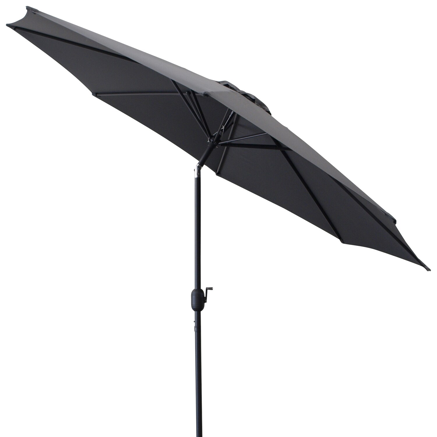 DEGAMO Marktschirm Aluminium 300cm knickbar, mit Kurbel, Material Bezug 100% Polyester, Gewicht 6kg 