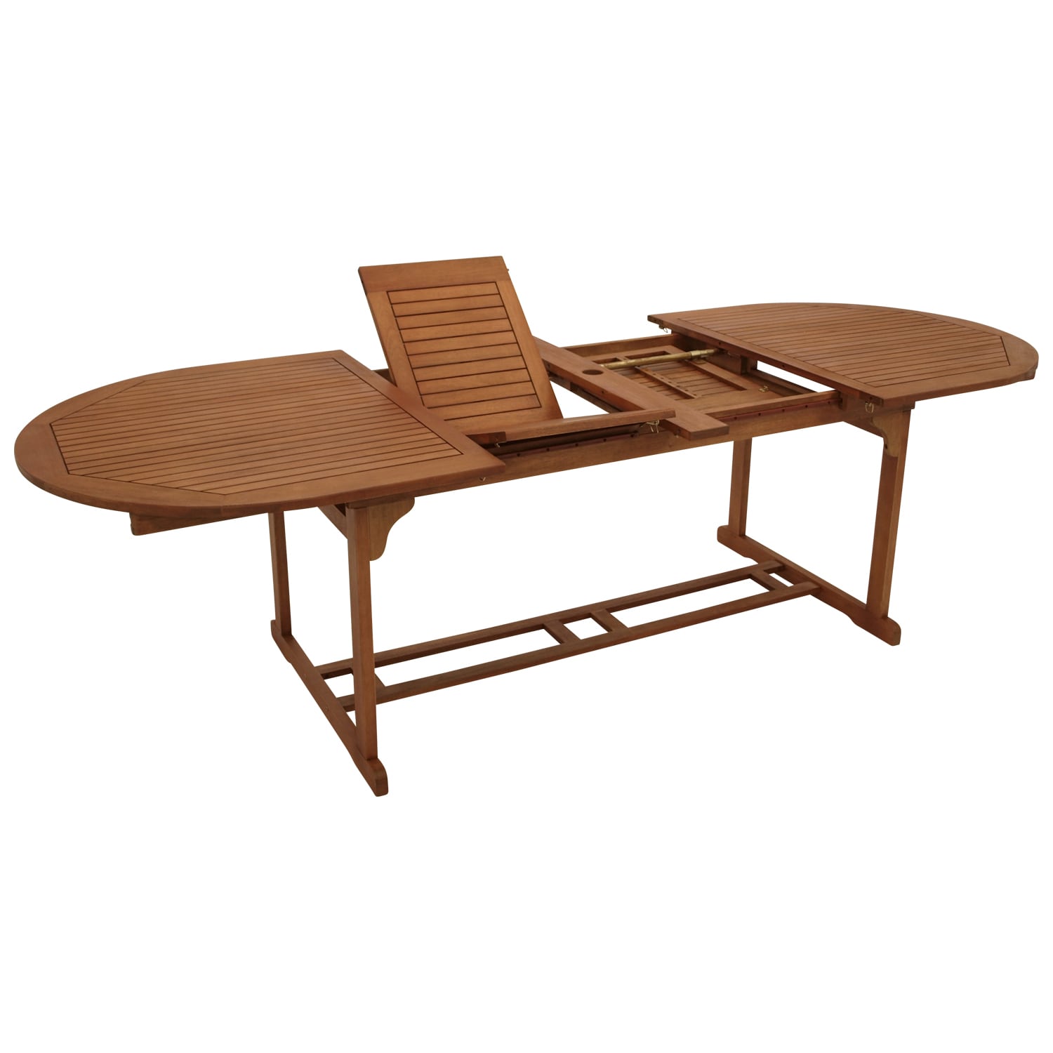 DEGAMO Ausziehtisch LAGO 180/260x100cm, Eukalyptus ge&ouml;lt 