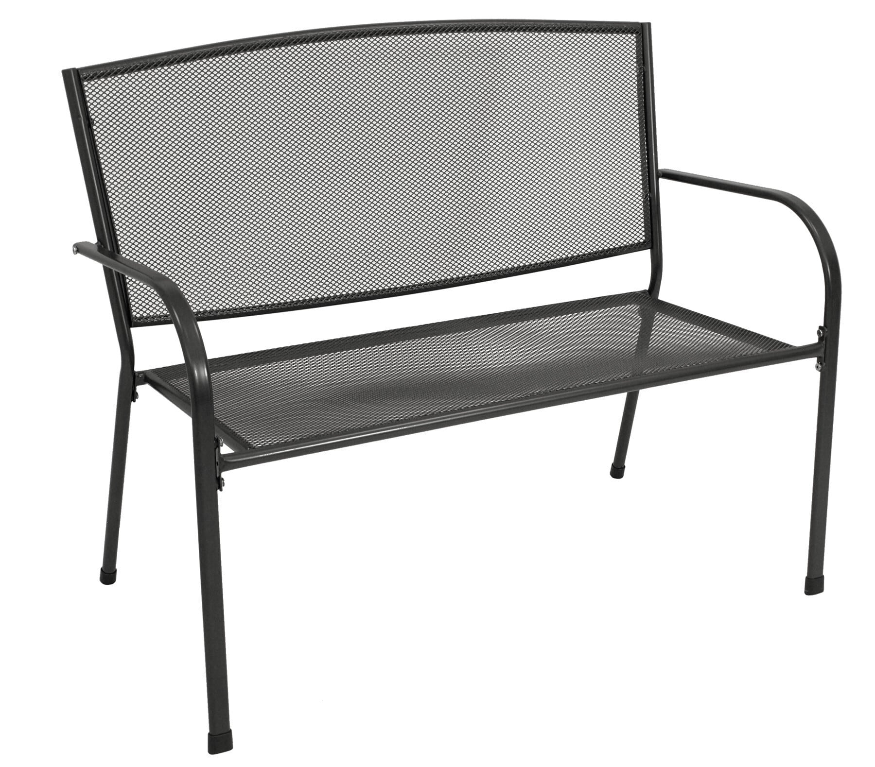 DEGAMO Bank CLASSIC 2-sitzer, Streckmetall anthrazit 