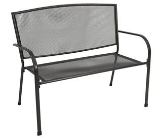 DEGAMO Bank CLASSIC 2-sitzer, Streckmetall anthrazit 