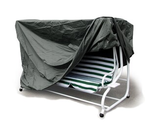 DEGAMO Abdeckhaube Hollywoodschaukel 4-sitzer 250cm, Polyester PE-beschichtet grau 