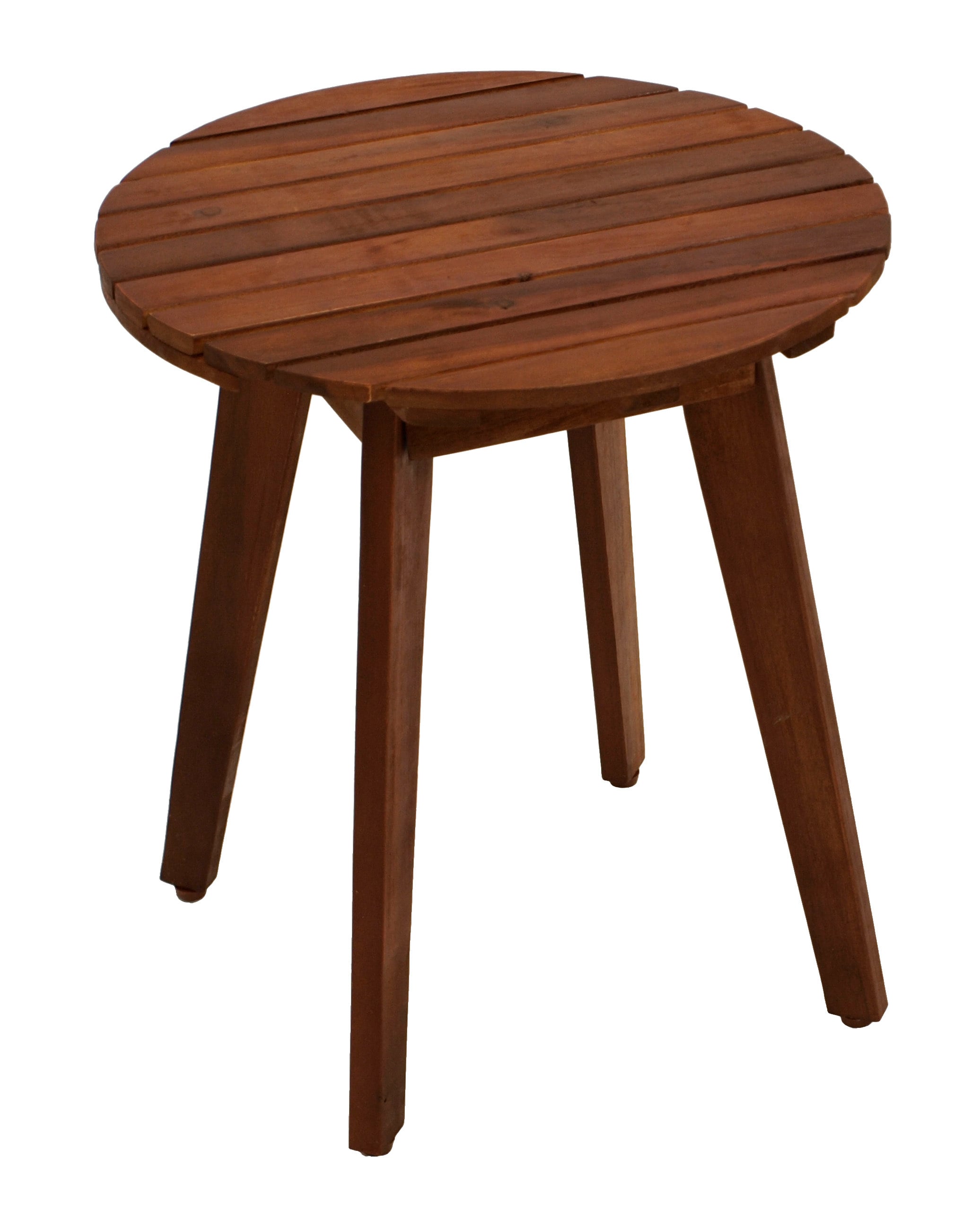 DEGAMO Beistelltisch BAYAMO 40cm rund,Akazie ge&ouml;lt 