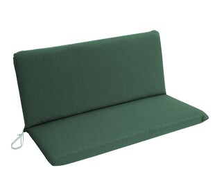 DEGAMO Auflage DALLAS für Bank 2-sitzer, dunkelgrün 