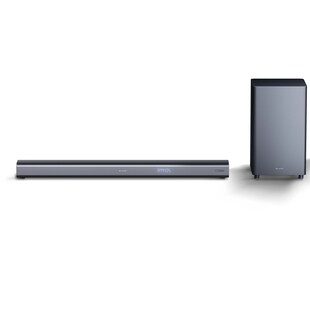 SHARP HT-SBW460 – 3.1 Dolby Atmos Soundbar mit kabellosem Subwoofer – 4K UHD Pass-Through, virtueller 3D-Surround-Sound 