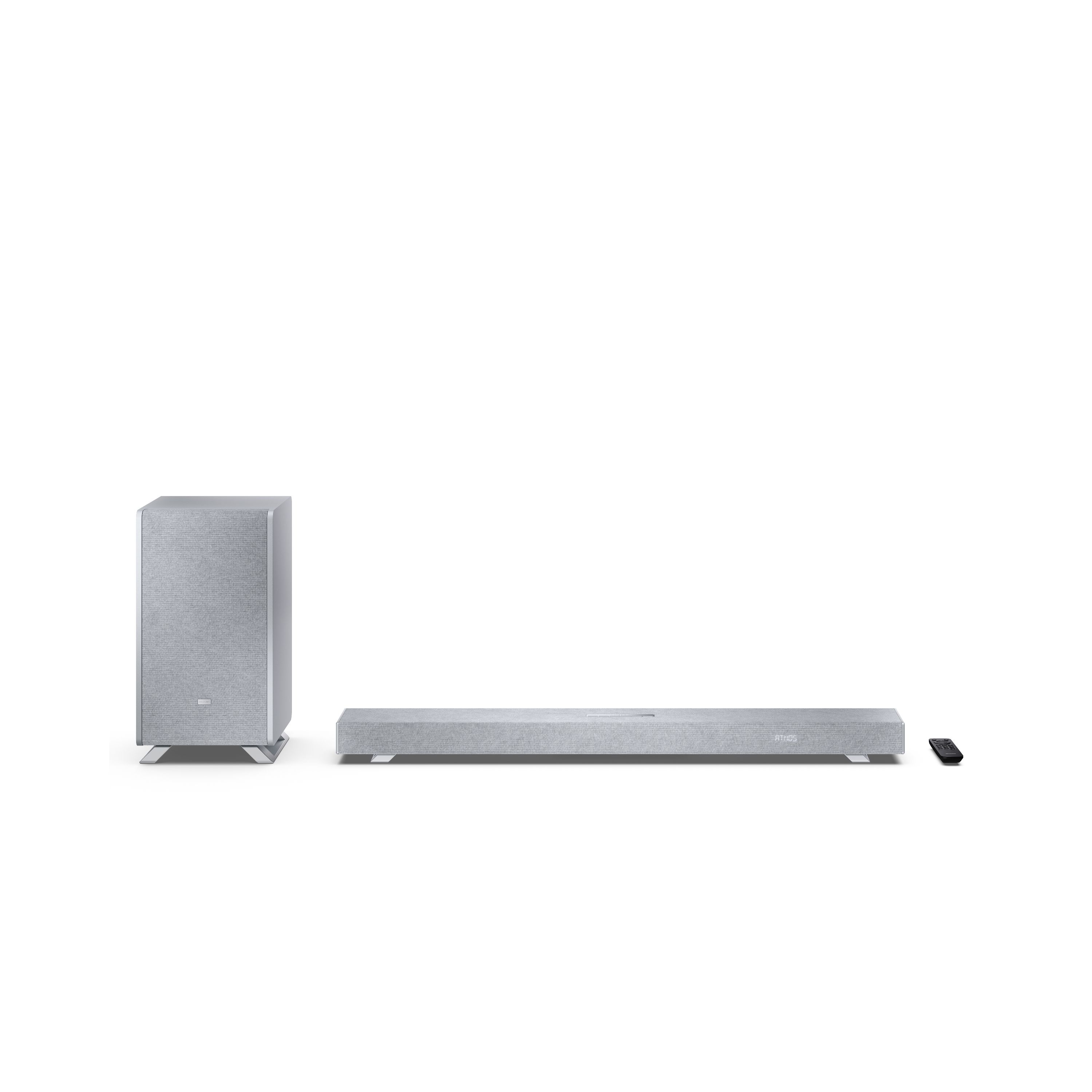 Sharp HT-SBW53121 3.1.2 Dolby Atmos Soundbar mit DTS:X, kabellosem Subwoofer, Bluetooth 5.3 und HDMI eARC 