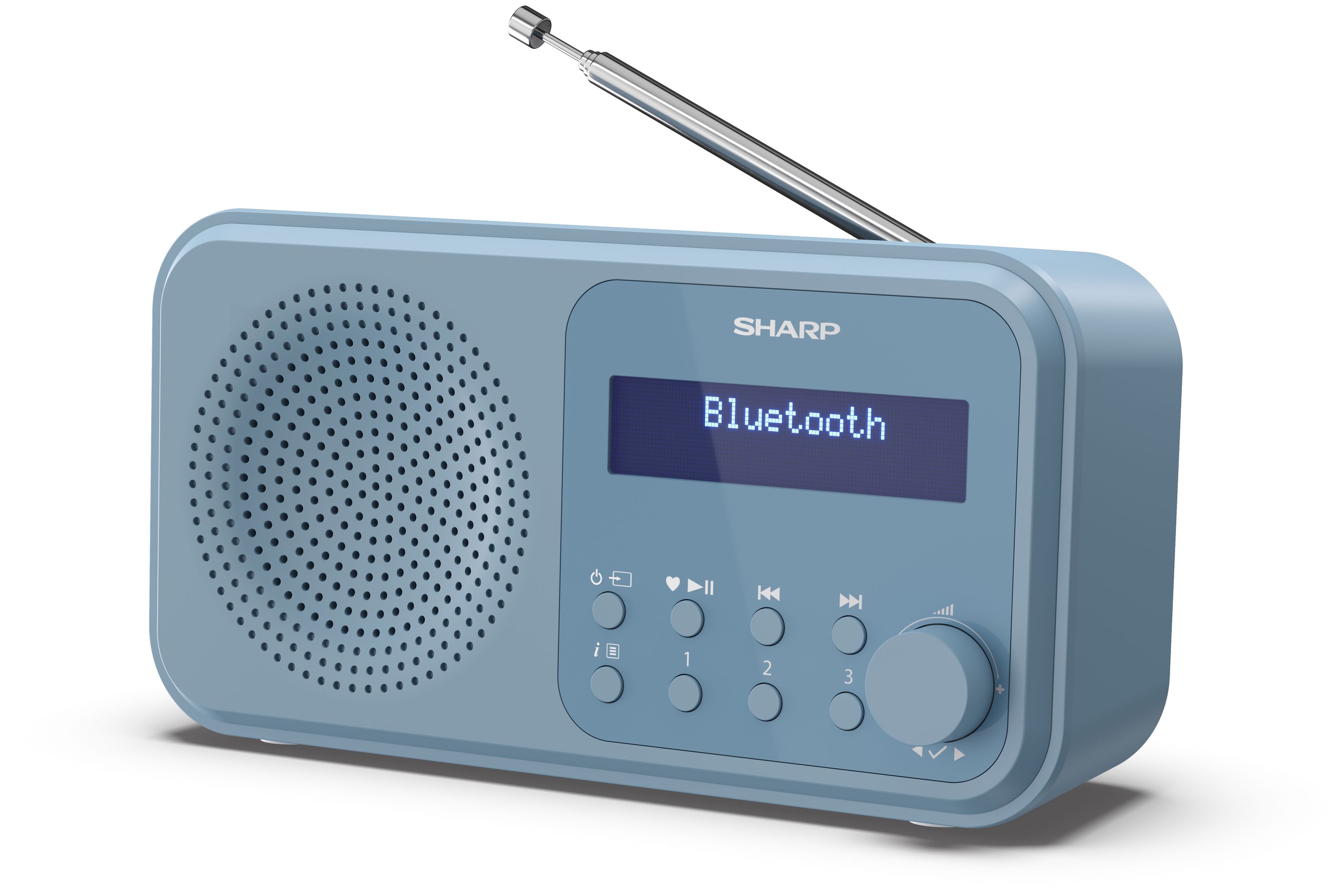 Tragbares Digitalradio DAB+/FM Bluetooth Akkubetrieb TOKYO 2W - Sharp DR-P420BL 