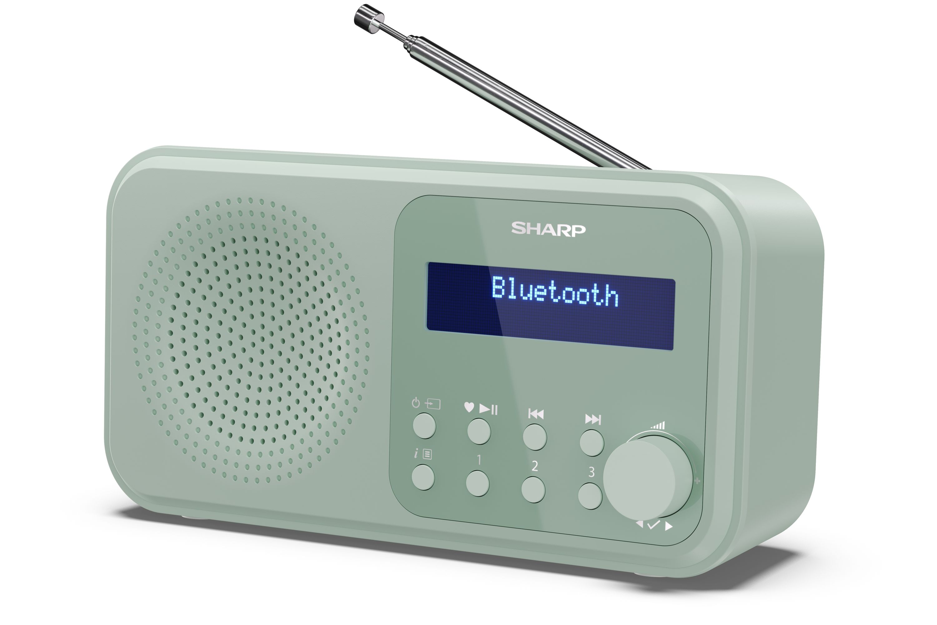 Tragbares Digitalradio DAB+/FM Bluetooth Akkubetrieb TOKYO 2W - Sharp DR-P420GN 