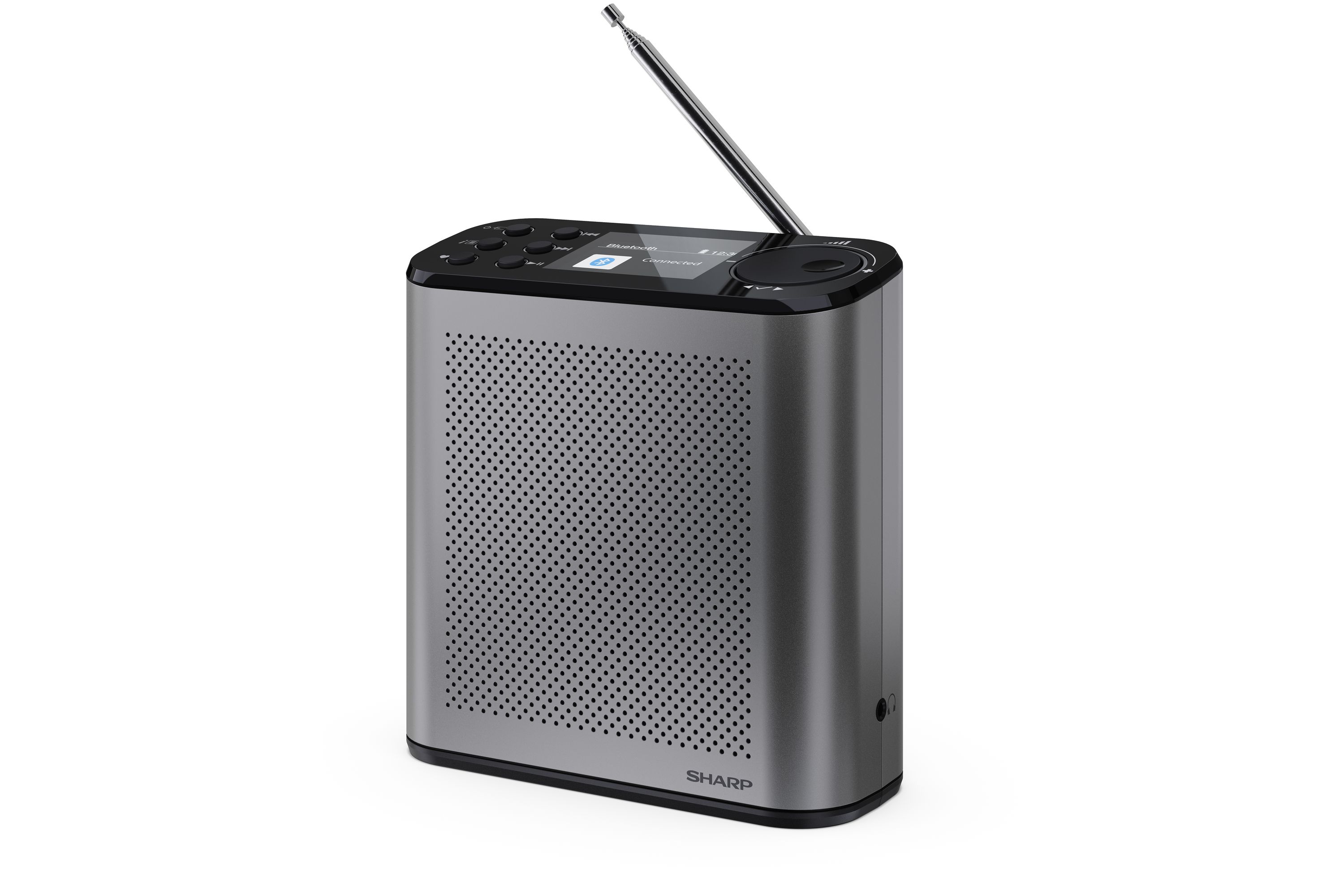 DAB+/FM Digitalradio tragbar Bluetooth Akkubetrieb OSAKA 5W - Sharp DR-P530GY 